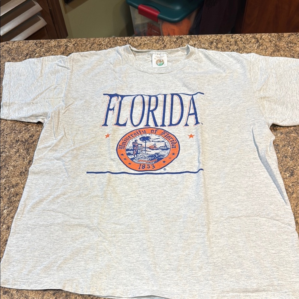Gray Florida Graphic Tee